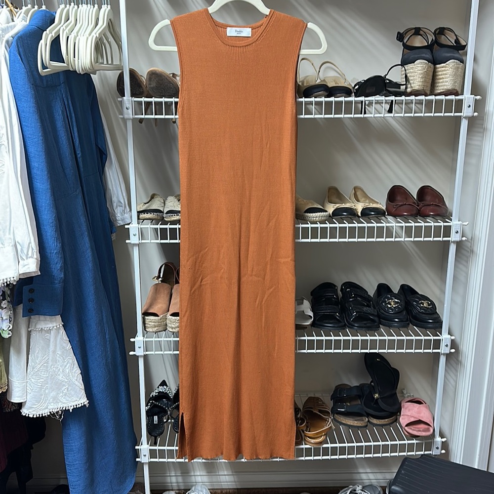Frankie shop ribbed knit dress